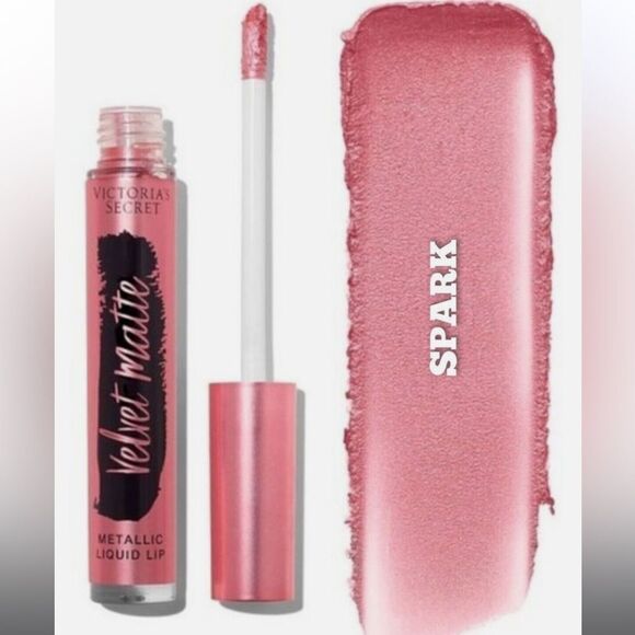 Victorias Secret Velvet Matte Metallic Liquid Lip Spark .11oz - Picture 1 of 2